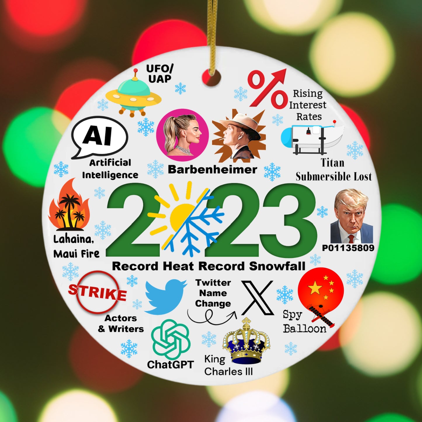 2023 Christmas Ornament Year in Review